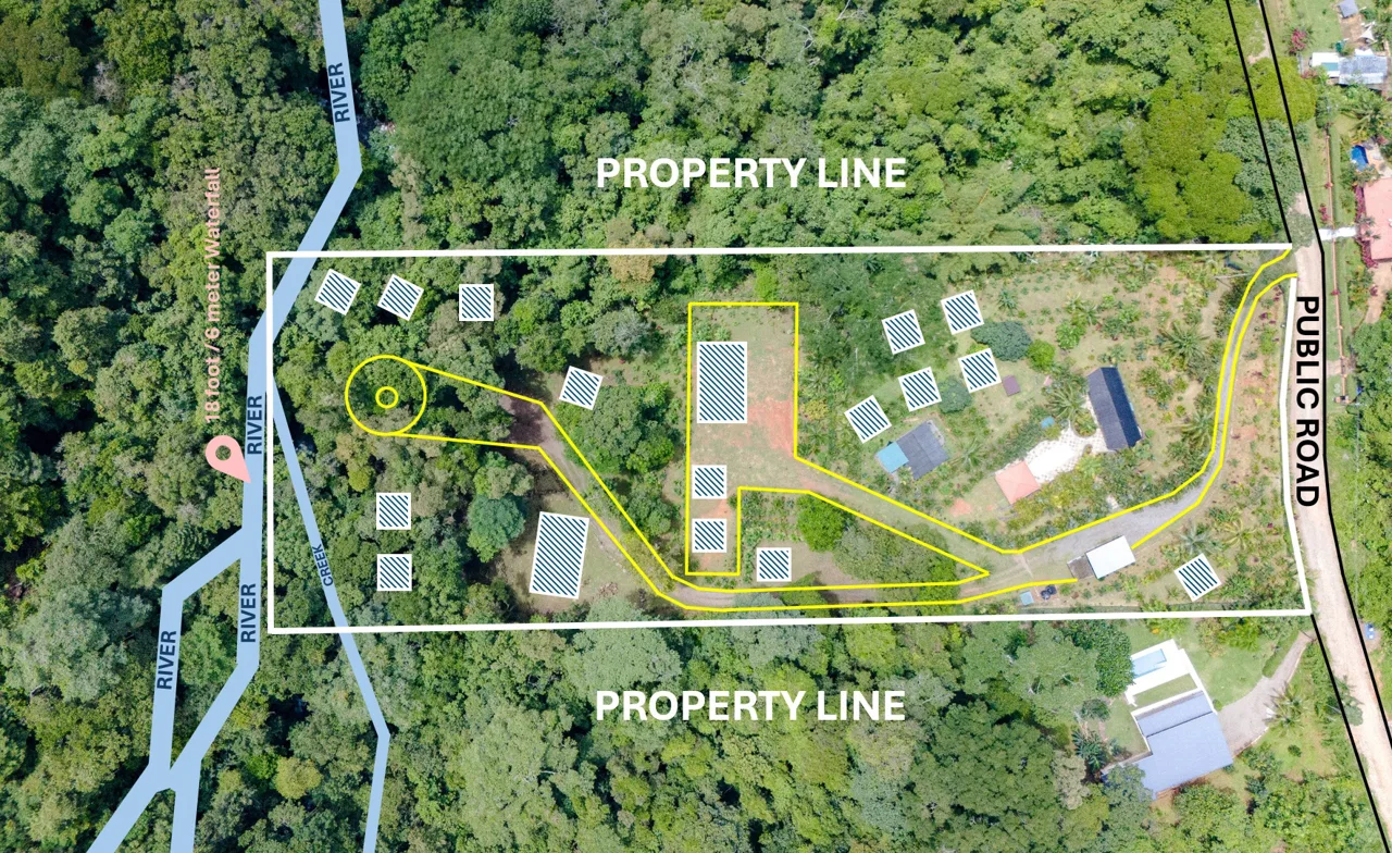 HOUSE WITH WATERFALL ACCESS AND PRIVACY CLOSE TO UVITA AND OJOCHAL – 3.8 ACRES, photo 10