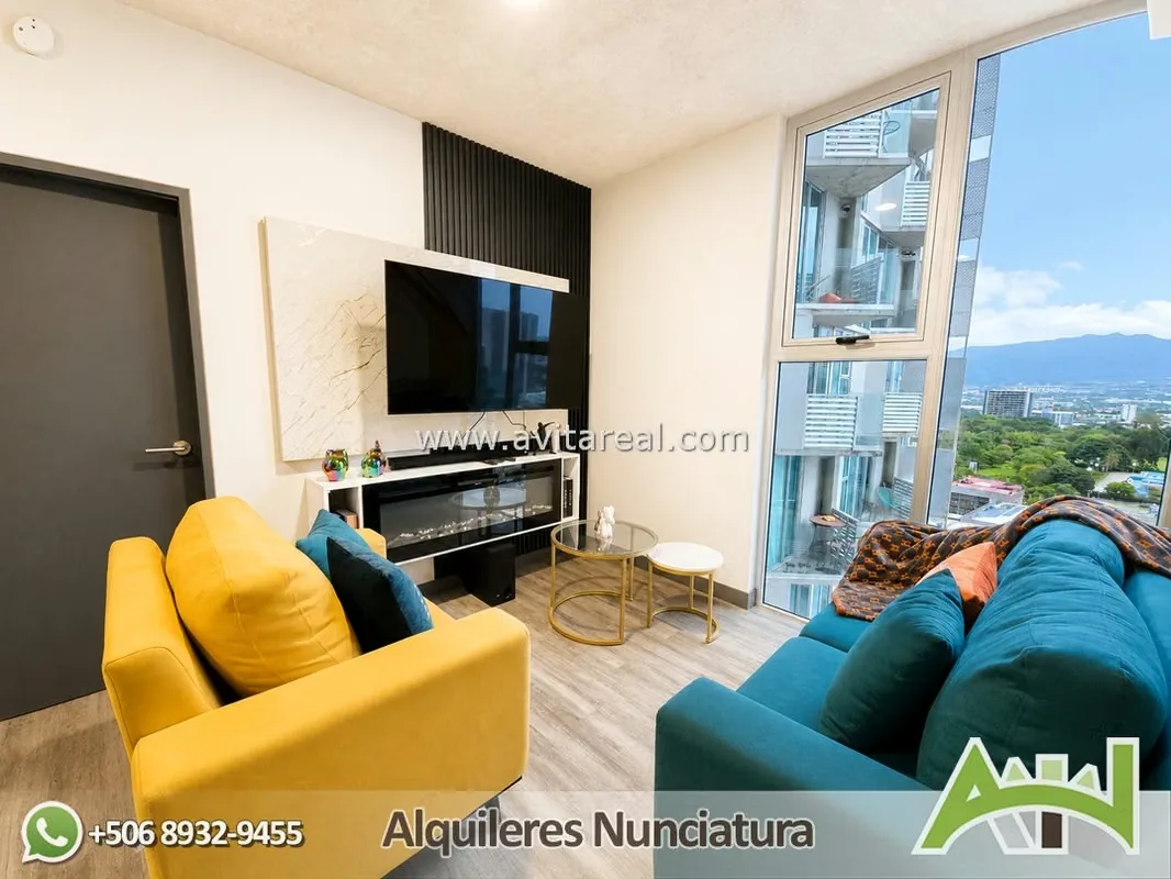 Modern apartment for rent at SECRT Sabana, a contemporary tower featuring an excellent location and exclusive amenities., photo 4