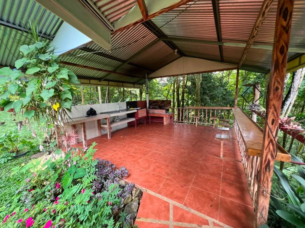 VENTA DE QUINTA DE 5.000 M2 CON ACCESO AL RIO PEÑAS BLANCAS Y RANCHO EN SANTA ELENA, PEREZ ZELEDON - Venta en Pérez Zeledón, photo 7