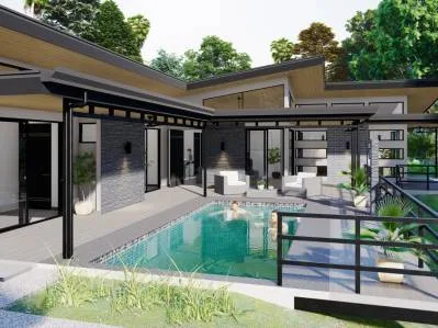 PRE-CONSTRUCTION PROJECT CREEK HOUSE AT PLAYA HERMOSA, 3 BED, 3.5 BATH, photo 2