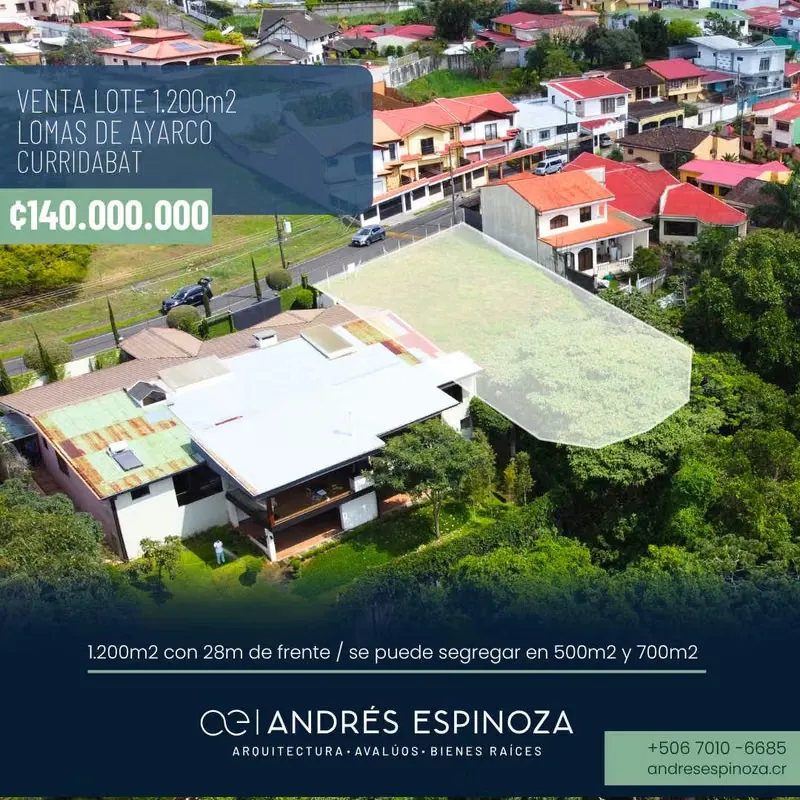 AE ARQUITECTURA | FOR SALE LOMAS DE AYARCO CURRIDABAT 1195
