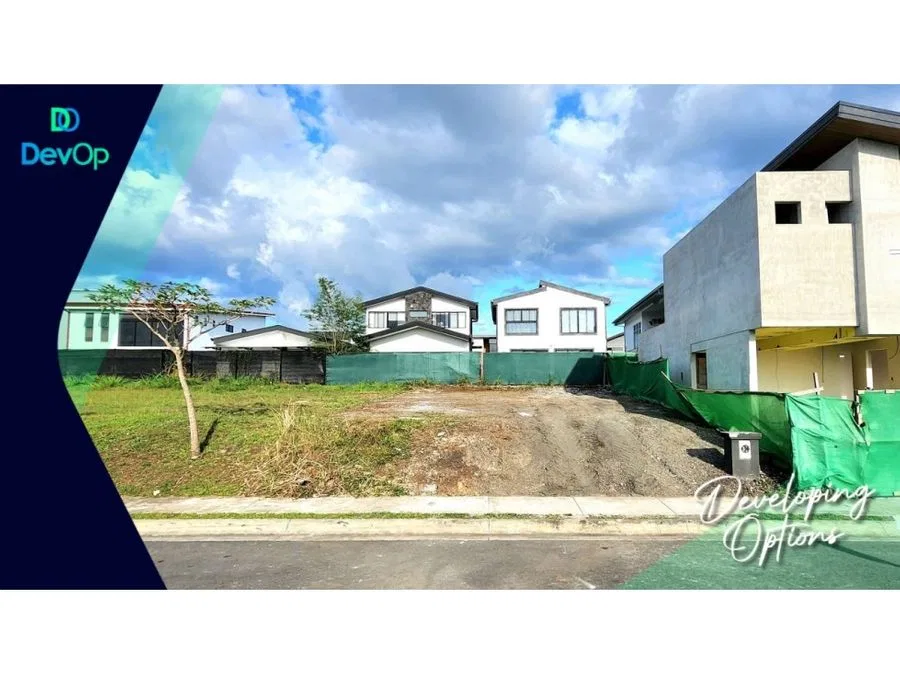 Venta de lote en Condominio en San Rafael de Alajuela.