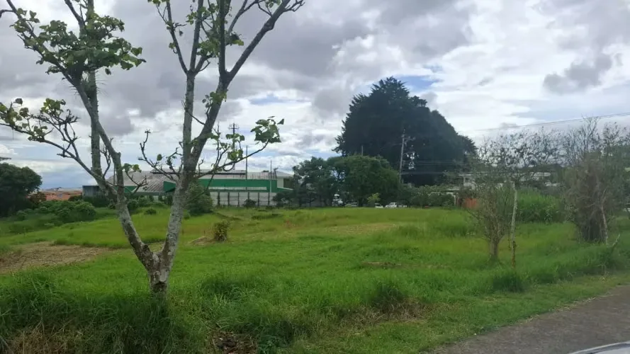 El terreno cuenta con características planas con una pequeña caida al final del terreno.
