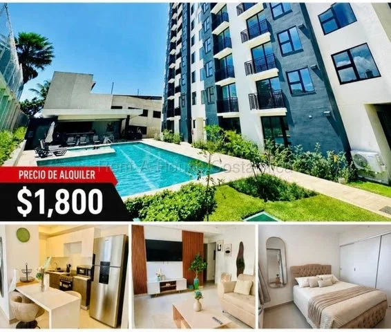 Alquiler de Apartamento Moderno AMUEBLADO en San Sebastián, San José. RAH 27-461 - Alquiler / Renta en San José