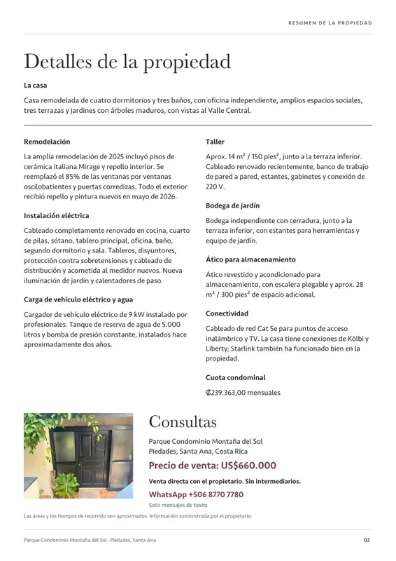 Una casa amplia y remodelada, con cuatro dormitorios, tres baños y oficina independiente y bodega. jardines con árboles maduros y espacios sociales que se abren hacia las terrazas, ..., photo 4