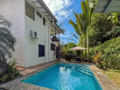 Serene 2-Bedroom Jungle Sanctuary with Private Pool & Gorgeous Balcony Views in Ojochal Costa Rica