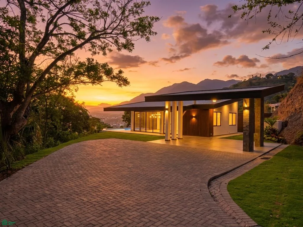 Casa Tropical Contemporanea Nueva con Piscina Infinita en Atenas, Costa Rica – Cerca de la Ruta 27