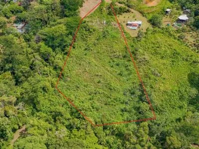 Lote con vista al mar, selva tropical y montaña en la jungla, photo 2