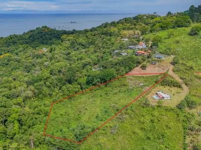 Lote con vista al mar, selva tropical y montaña en la jungla, photo 4