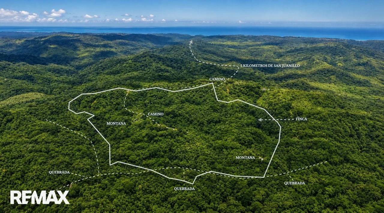 Finca San Juanillo: 100 hectare Regenerative Mountain & River Estate