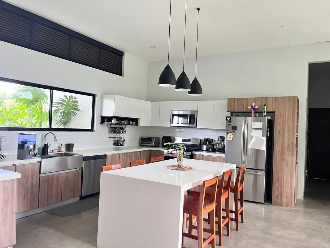 Imagine a life of unparalleled privacy and comfort. Nestled within the exclusive, 24/7 secure community of Quintas del Trópico, this magnificent single-story home is your perfect ...
