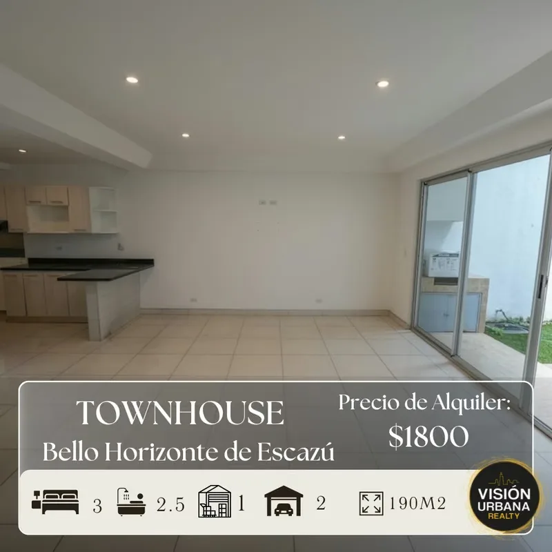 Brand new house in the Bitzu Condominium in Escazú. This 165m² (1,600 sq ft) home is distributed over two levels as follows: