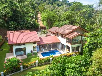 Casa de lujo con vista a la cascada y casa de huéspedes cerca de Dominical, Costa Rica, photo 4