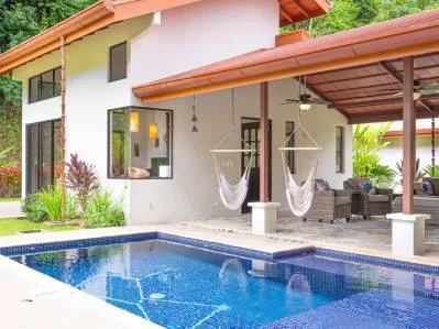 Casa de lujo con vista a la cascada y casa de huéspedes cerca de Dominical, Costa Rica, photo 5