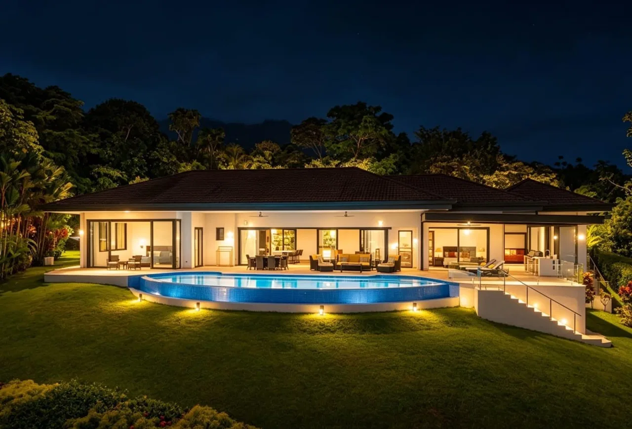 LUXURY PROPERTY WITH SPECTACULAR PANORAMIC OCEAN VIEWS WITH THREE BEDROOMS, IN PIÑUELA – 1.31 ACRES