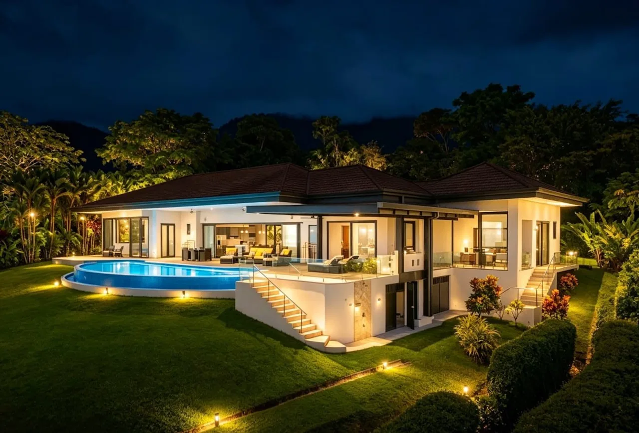LUXURY PROPERTY WITH SPECTACULAR PANORAMIC OCEAN VIEWS WITH THREE BEDROOMS, IN PIÑUELA – 1.31 ACRES, photo 6
