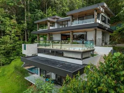 Casa Koules: Residencia arquitectónica con vista al mar en la prestigiosa Costa Verde Estates, photo 5