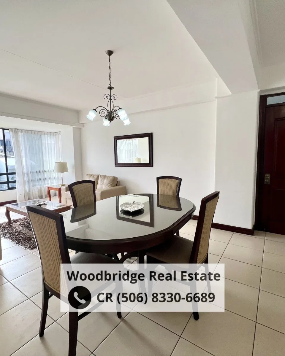 Escazú apartamento alquiler $1.400 amueblado /Trejos Montealegre - Alquiler / Renta en Escazú
