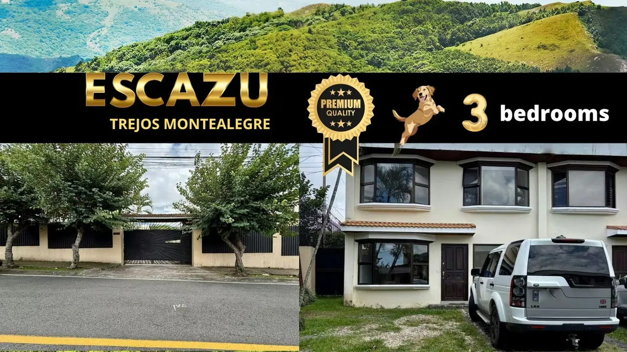PRIME LOCATION: Boutique Gated Community in Trejos Montealegre, Escazú · San José (1 minute from Highway 27, 5 minutes from La Sabana, and walking distance to Avenida ...