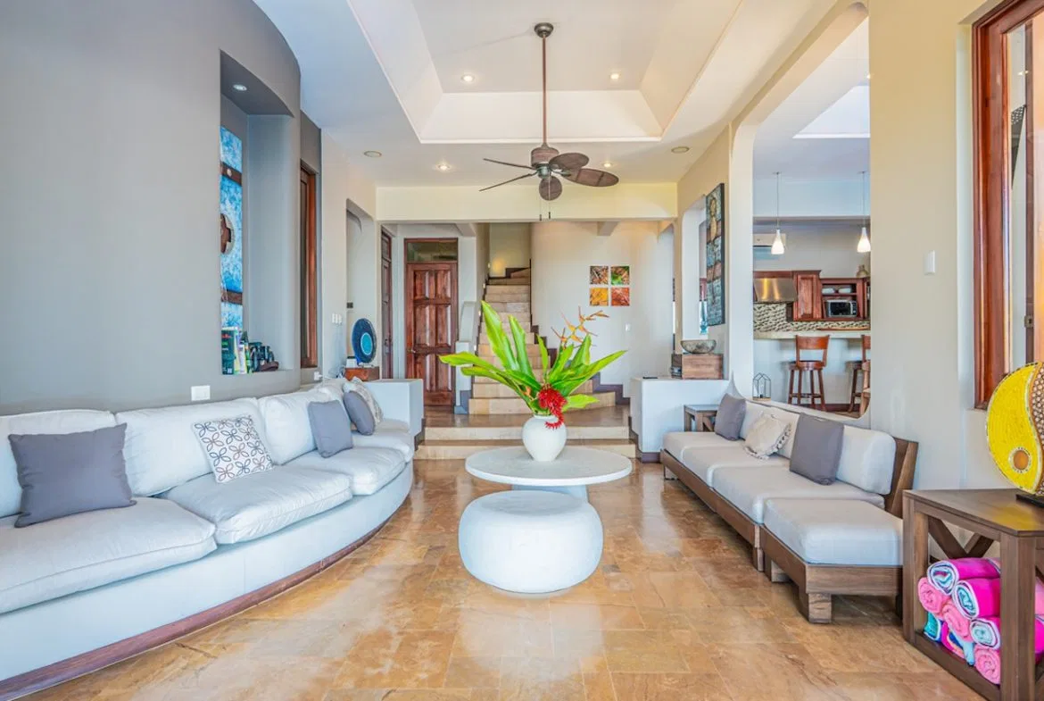 LUXURY PROPERTY WITH FOUR BEDROOM AND OCEAN FRONT VIEWS, IN SAN MARTIN – 1.52 ACRES, photo 14
