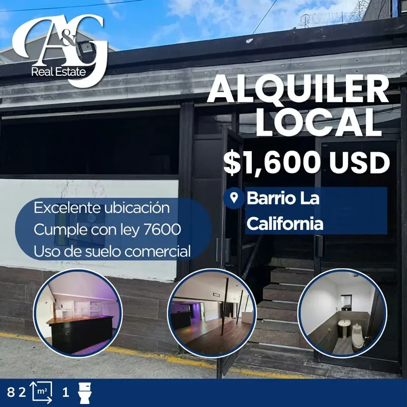 ¿Buscás el lugar ideal para hacer crecer tu emprendimiento? Este local comercial en Barrio La California ofrece una excelente ...