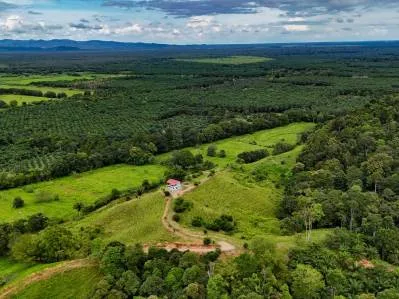Descubra un rancho cerca de Palmar, Costa Rica, con casa, cabaña, pastos y potencial de desarrollo., photo 5