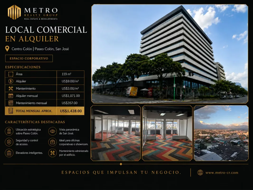 Oficina Corporativa en Alquiler | Centro Colón | Paseo Colón