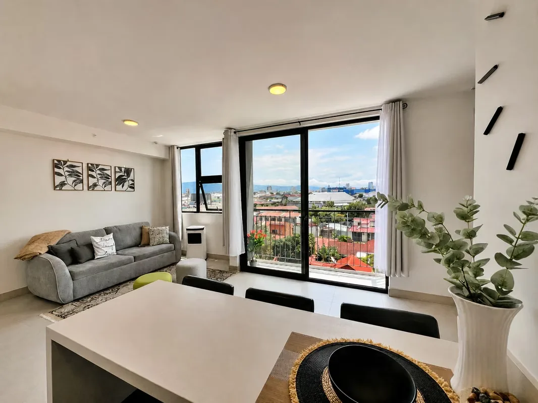 Furnished apartment for rent — Brand new, La Guácima. (IC)