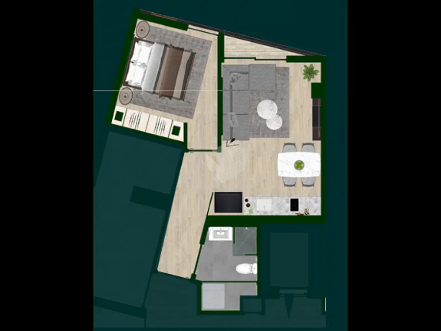 Apartamento en Rohrmoser