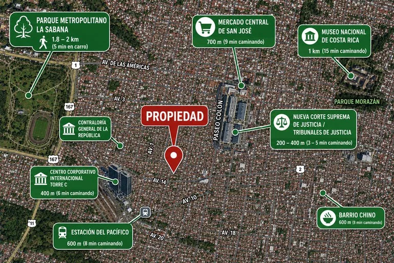 House for Sale with Commercial Zoning Barrio Bolívar Parque Las Animas San José