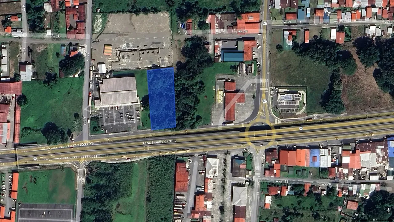 Strategic land for commercial or industrial development in Guapiles - 124; 7,493.53 m ²