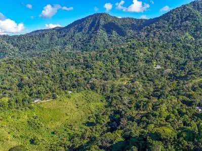 Casa con vista al mar, la selva y la montaña en Ojochal | Entorno selvático protegido, photo 6