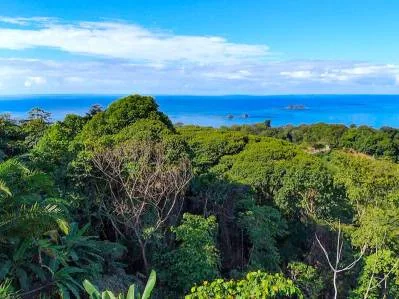 Casa con vista al mar, la selva y la montaña en Ojochal | Entorno selvático protegido, photo 8