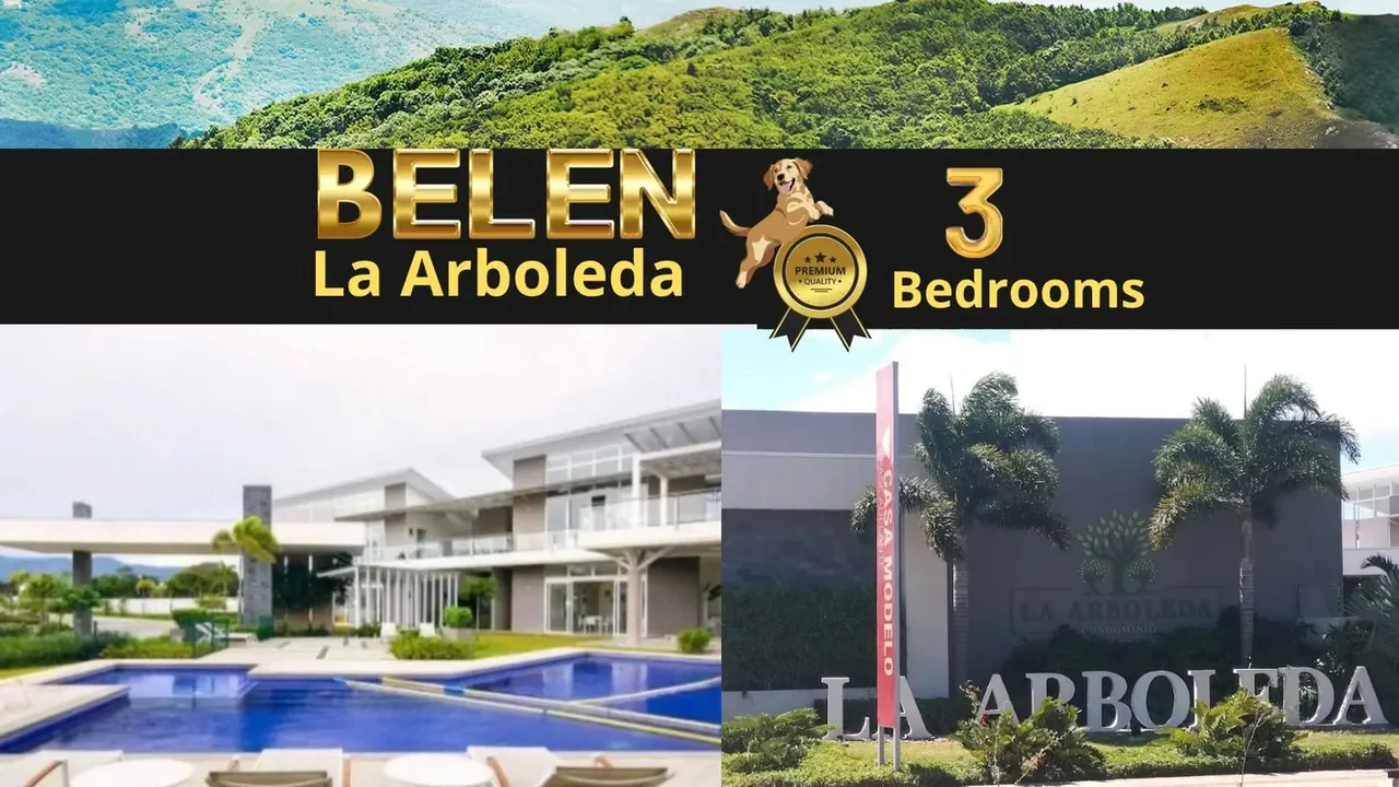 LA ARBOLEDA – BELÉN | Corner Home · For Rent or Sale · Immediate Move-In