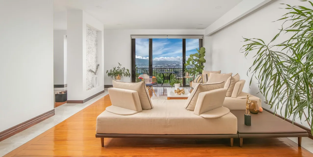 Apartment 3BR in Escazu Acrópolis - Panoramic City View - Balcony