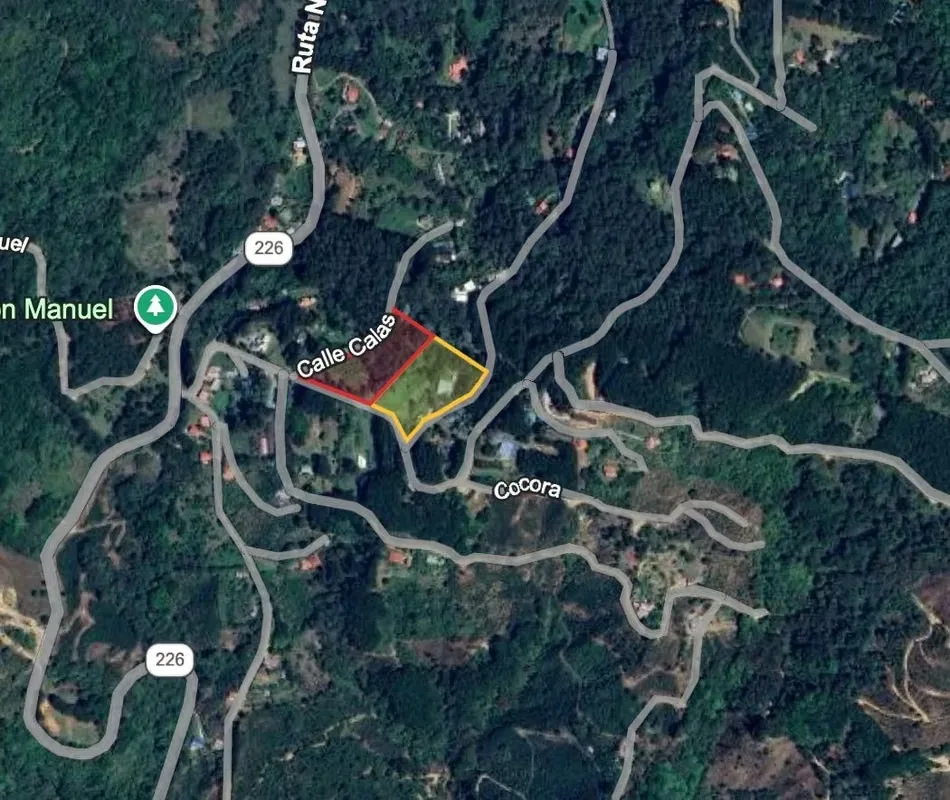 2.1-acre lot (8,486 m² / 91,340 sq ft) in Jardín de Dota, Zona de los Santos, at about 6,560 ft (2,000 m) ..., photo 7