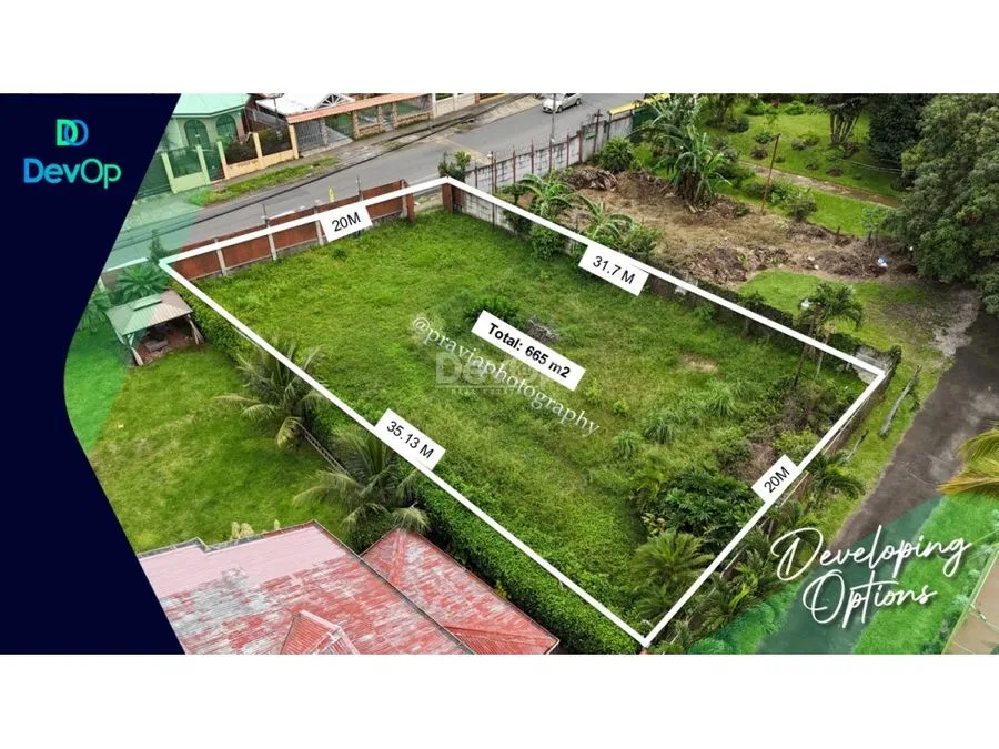 🏗 VENTA – Terreno ideal para desarrollo 🏘 | 665 m2