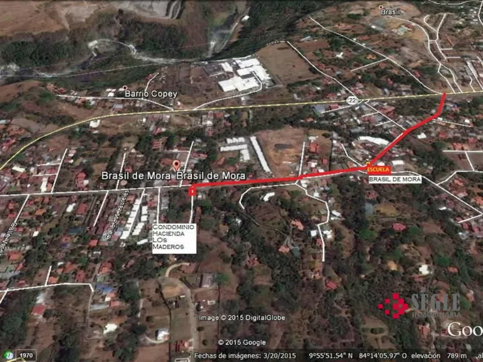 lot located in Brazil de Mora, in Condominio Hacienda Los Maderos, a very quiet and safe place to live, surrounded by forest, with beautiful view, with underground ..., photo 8