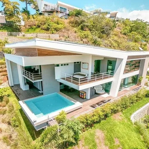 Spacious 4 bedroom Ocean View Casa - Gated! | Costa Rica Real Estate | Jaco Realty