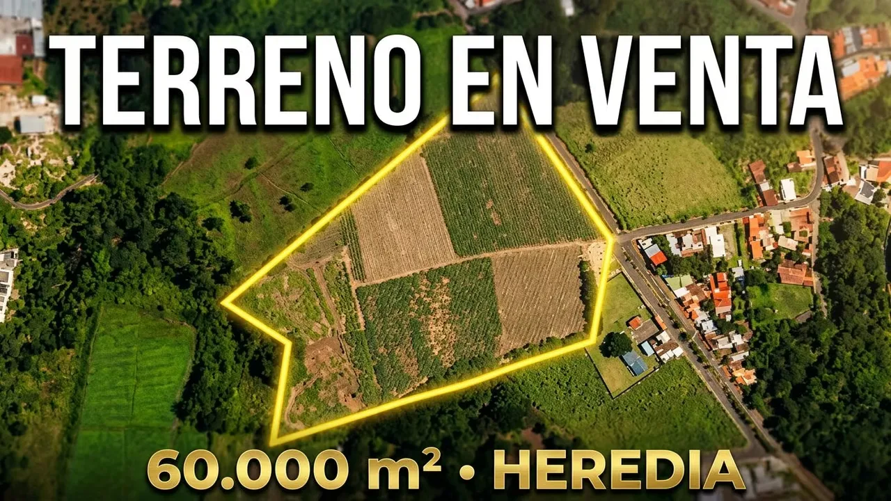 Land for Sale for Joint Development in San Pablo de Heredia - 6 ha. For Investors