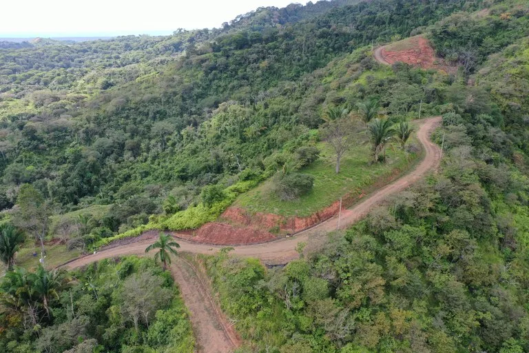 Sunset Ocean View Land with Cano Island Views: Home Construction Site For Sale in Ojochal, photo 13