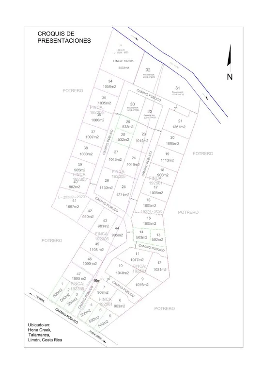 ID 924: El Cortijo: El Cortijo - Residential Lots for Sale in Hone Creek Near Puerto Viejo, photo 14