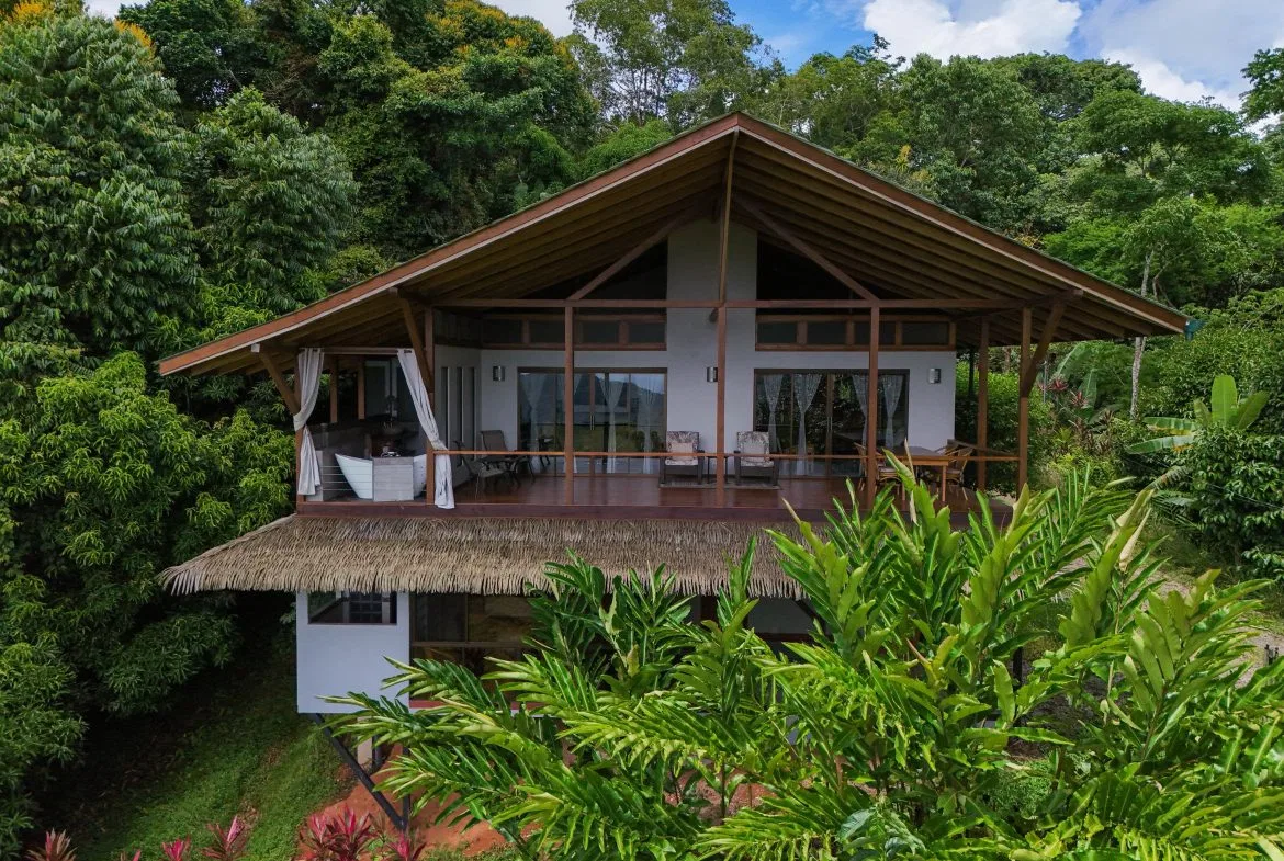 TROPICAL RETREAT IN PLATANILLO – OCEAN VIEW HOME PLUS APARTMENT IN ESTABLISHED COMMUNITY – 0.88 ACRES, photo 2