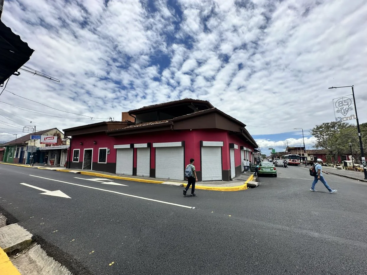 Premium Commercial Spaces for Lease Facing Barva Central Park | The Best Commercial Location in Downtown Barva, Heredia