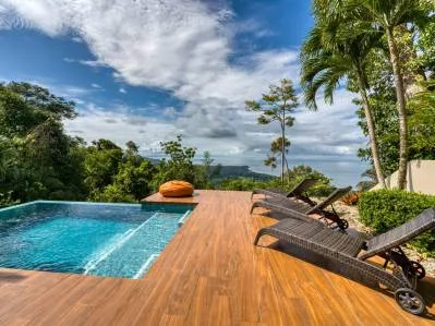 Villa costarricense con vistas a la cola de ballena, photo 3
