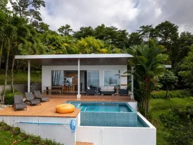 Villa costarricense con vistas a la cola de ballena, photo 4