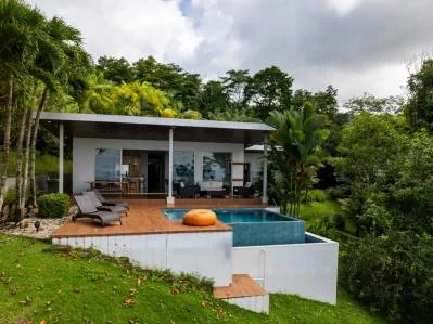 Villa costarricense con vistas a la cola de ballena, photo 7