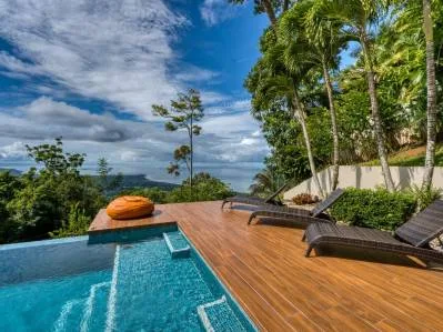 Villa costarricense con vistas a la cola de ballena, photo 8