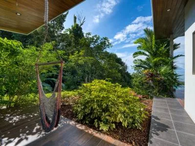 Villa costarricense con vistas a la cola de ballena, photo 10