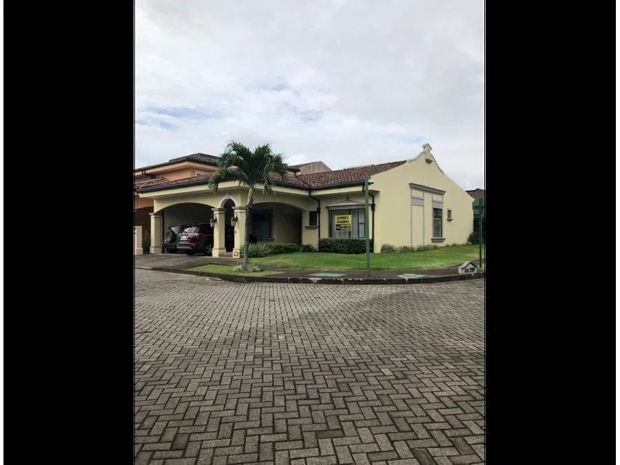Casa esquinera de una planta